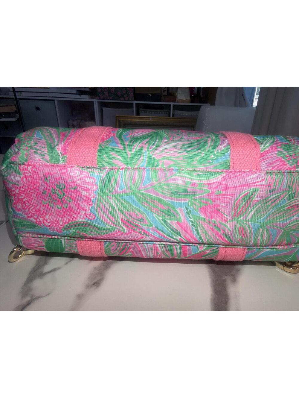 NWT Lilly Pulitzer Backpack Cooler Best Fishes - Picture 4 of 9